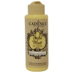 CADENCE ACRYLIC PAINT STYLE MATT 120 ML. - VANILLA YELLOW 9008