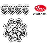 VIVA DECOR UNIVERSAL PATTERN A4 - DOILY ELEMENT