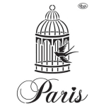 VIVA DÉCOR UNIVERSAL PATTERN A5 - BIRDCAGE/PARIS
