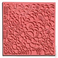 950110-111122 CERNIT DESIGNER RUBBER STAMP - BUBBLES - Image 1