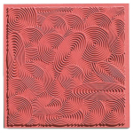 CERNIT DESIGNER RUBBER STAMP - SPIRALS