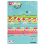 CLAIREFONTAINE BLOCK DESIGNER PAPER A5, 200 G 20 L. 4