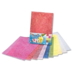 FOLIA SYNTHETIC TEXTILE 23/33 CM 10 ASSORTED SHEETS
