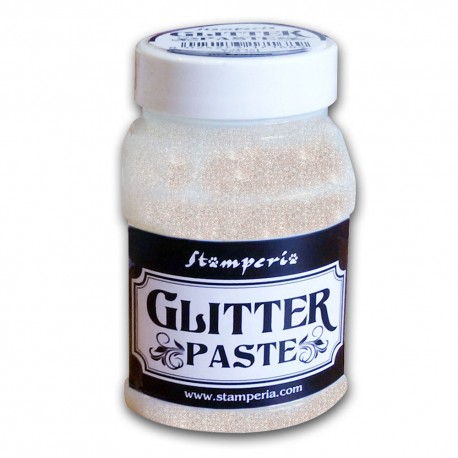 995407-156531 STAMPERIA GLITTER PASTE TRANSPARENT IRIDESCENT 100ML - K3P45I - Image 1