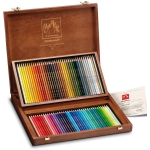 CARAN D'ACHE WATERCOLOR PENCILS PRISMALO SET 80 CV W