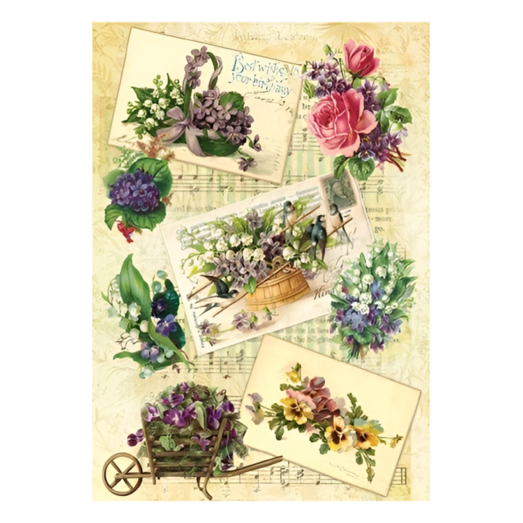 A3 – 207.jpg CADENCE DECOUPAGE RICE PAPER A3 - 207 - Image 1