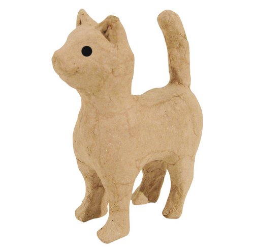 AP600O DECOPATCH PAPIER-MÂCHÉ STANDING KITTEN - AP600O - Image 1