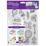DOCRAFTS SILICONE STAMPS A5 - STEAMPUNK DCE 907125