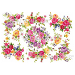 CALAMBOUR DECOUPAGE PAPER 42.5/30.4 CM - DGR 87