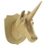 DECOPATCH PAPIER-MÂCHÉ UNICORN TROPHY - LA009O
