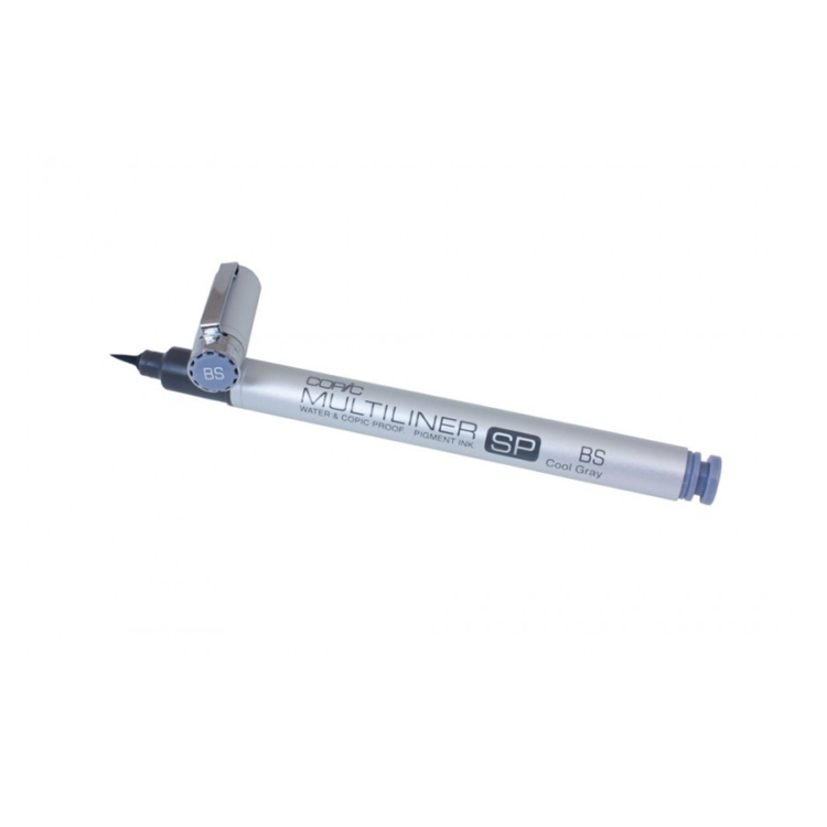 bs blue COPIC MULTILINER - BRUSH COLOR COOL GREY - Image 1