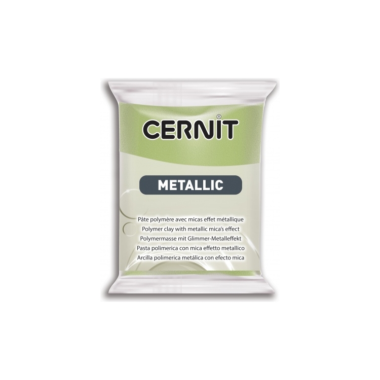 pate-polymere-cernit-metallic CERNIT METALLIC GREEN 56 G - Image 1