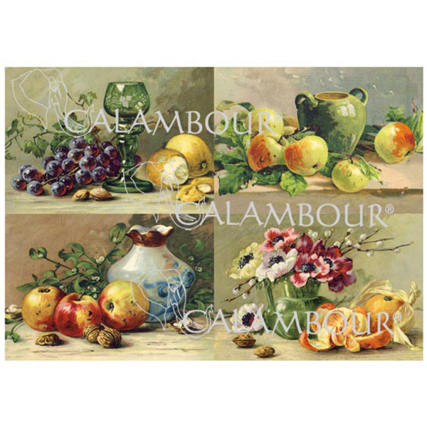 _0047_PAU 26 CALAMBOUR DECOUPAGE PAPER 42.5/30.4 CM - PAU 26 - Image 1