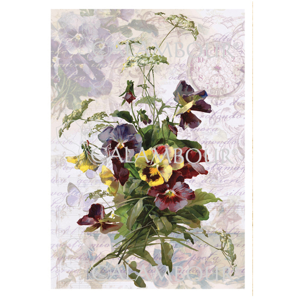 _0101_DGR 170 CALAMBOUR DECOUPAGE PAPER 48/33 CM - DGR 170 - Image 1