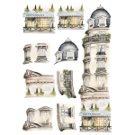 CALAMBOUR DECOUPAGE PAPER 48/33 CM - CO 12