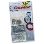FOLIA DECORATION MATERIALS SILVER CHRISTMAS