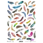 ITD COLLECTION DECOUPAGE RICE PAPER A4 - R1549