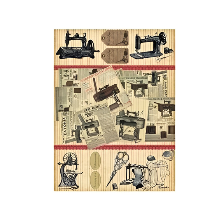 CADENCE DECOUPAGE RICE PAPER A4 - 011 - Image 1