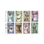 CADENCE DECOUPAGE RICE PAPER A3 - 452