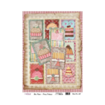 CADENCE DECOUPAGE RICE PAPER A4 - 458