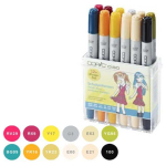 COPIC CIAO SET - 12 COLORS MANGA SET