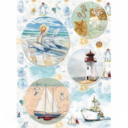 CADENCE DECOUPAGE RICE PAPER A4 - 284