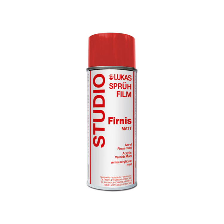 315093 LUKAS AEROSOL ACRYLIC VARNISH MATTE 400 ML - Image 1
