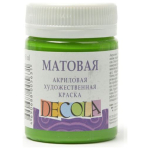 DECOLA ACRYLIC PAINT MATTE 50 ML. - GREEN LIGHTS