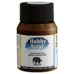 NERCHAU ACRYLIC PAINT GLOSS 59 ML. - BROWN DARK