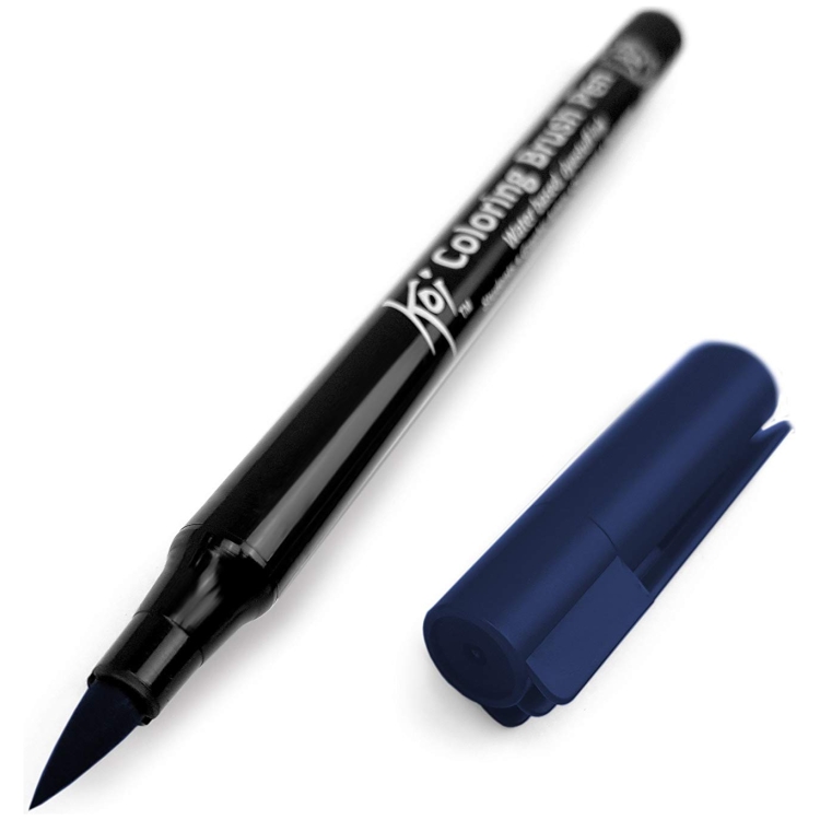 393310 SAKURA COLORING BRUSH PEN BLUE - XSB#36 - Image 1