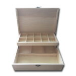 NEWART WOODEN BOX 27.7/21.6/8.6 - AS-WB53 - GR038