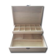 NEWART WOODEN BOX 27.7/21.6/8.6 - AS-WB53 - GR038