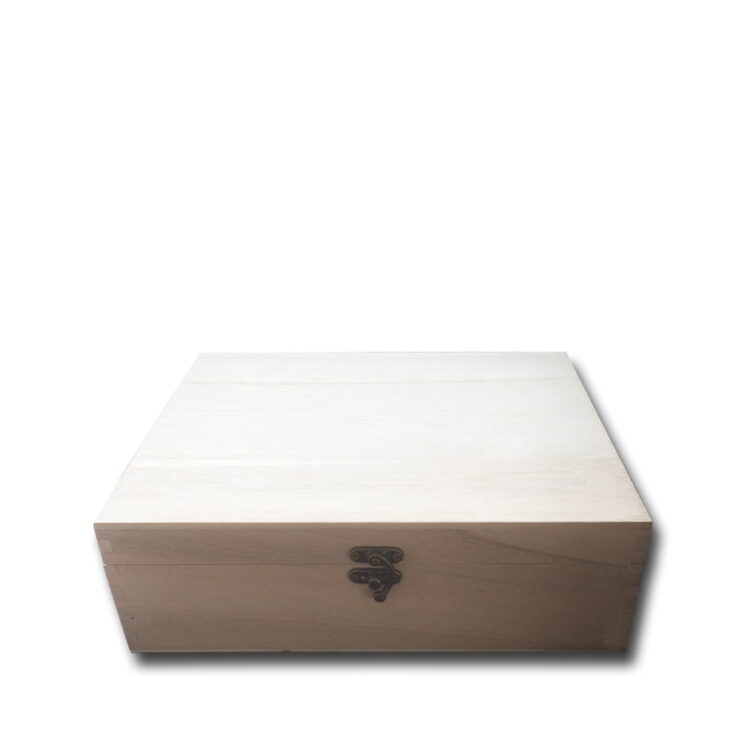 NEWART WOODEN BOX 27.7/21.6/8.6 - AS-WB53 - GR038 - Image 2
