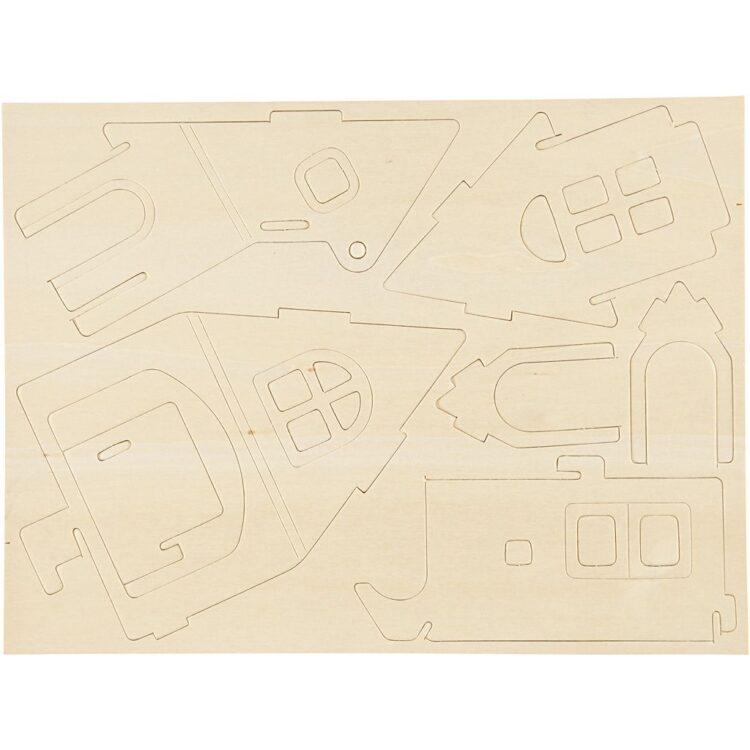 CREATIV 3D WOODEN PUZZLE HOUSE 57874 - Image 5