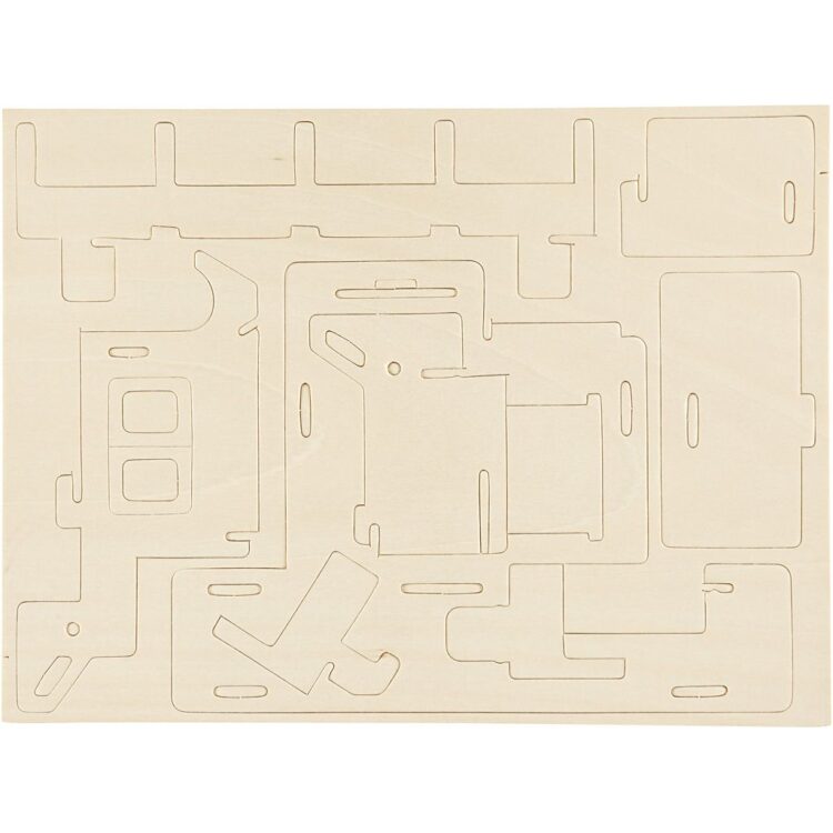 CREATIV 3D WOODEN PUZZLE HOUSE 57874 - Image 4