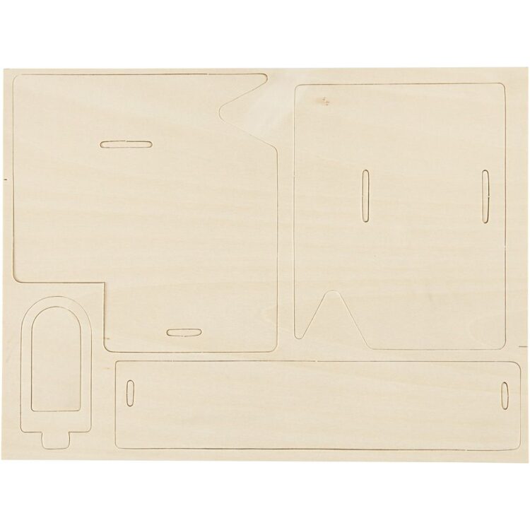 CREATIV 3D WOODEN PUZZLE HOUSE 57874 - Image 3