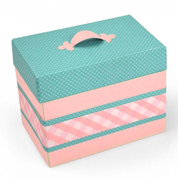 663634 SIZZIX BIGZ XL CUT DIES - BOX, TREASURE - Image 1