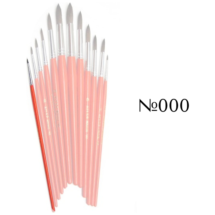 MANIA BRUSH PONY ROUND No000 - Image 1