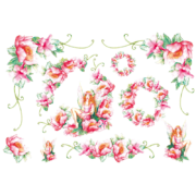 STAMPERIA DECOUPAGE RICE PAPER 48/33 - DFS044