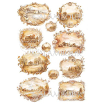 CALAMBOUR DECOUPAGE PAPER 48/33 CM - PAU 15
