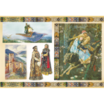 STAMPERIA DECOUPAGE RICE PAPER 48/33 - DFS163