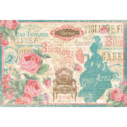 STAMPERIA DECOUPAGE RICE PAPER 48/33 - DFS287