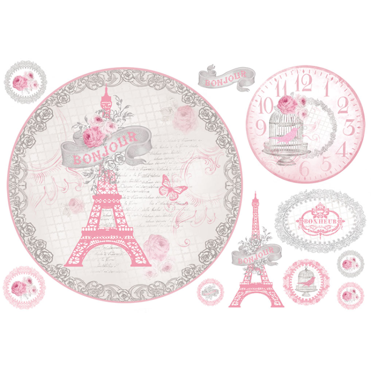 STAMPERIA DECOUPAGE RICE PAPER 48/33 - DFS297 - Image 1