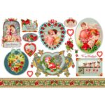 STAMPERIA DECOUPAGE RICE PAPER 48/33 - DFS263