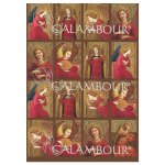 CALAMBOUR DECOUPAGE PAPER 50/70 CM - EASY 177