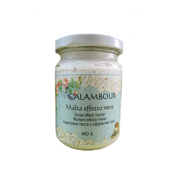 718003 CALAMBOUR MD3 150 ML ACRYLIC FROST PASTE - WHITE - Image 1