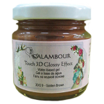 CALAMBOUR WATER-BASED GEL 3DG9 100 ML - GOLDEN BROWN