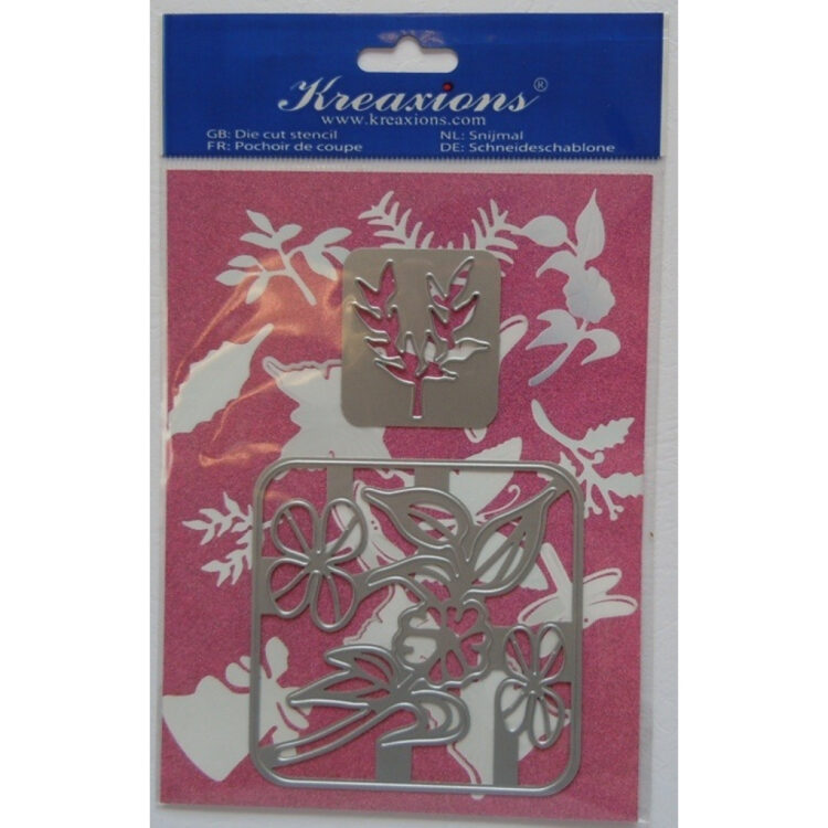 KREAXIONS CUT DIES LIT119/120 - FLOWERS 4 - Image 1