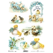 ITD COLLECTION DECOUPAGE RICE PAPER A4 - R0828