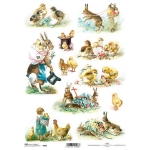 ITD COLLECTION DECOUPAGE RICE PAPER A4 - R0843
